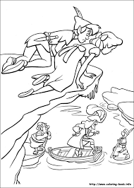 раскраски с Питером Пэном                 раскраски на тему Питер Пэн для мальчиков и девочек. Интересные раскраски с персонажами диснеевского мультфильма Питер Пэн для детей        
