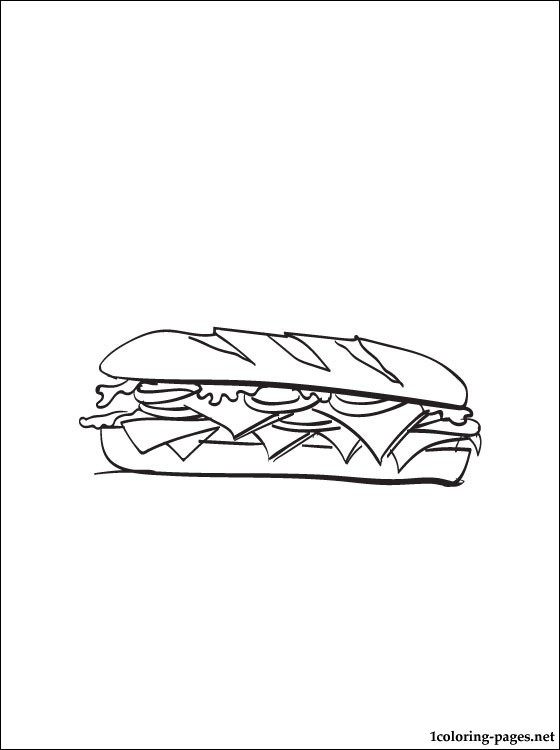 Раскраски для детей на тему еда. Раскраски с сэндвичами.      Сэндвичи. Еда. Раскраски на тему еда. Раскраски для детей и малышей на тему еда, с изображениями аппетитных сэндвичей. Раскраски с едой.