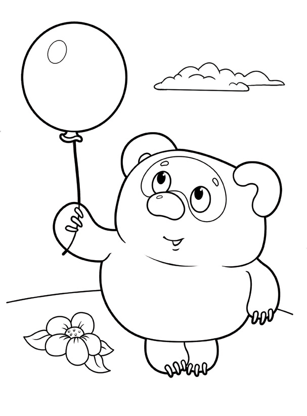  раскраски на тему воздушные шарики для детей. Раскраски с шариками для мальчиков и девочек. Воздушные шарики для детей                    