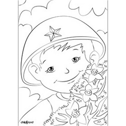 Раскраски к 9 мая День Победы. Победа в Великой Отечественной войне распечатать бесплатно для детей