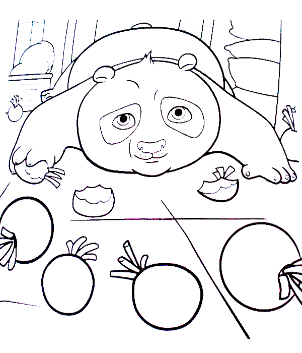  раскраски на тему кунг фу панда               раскраски на тему мультфильма про кунг фу панду для мальчиков и девочек. Интересные раскраски с персонажами мультика Кунг Фу Панда для детей 