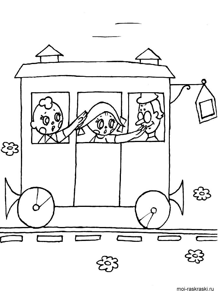 Раскраски с изображениями различных поездов, паровозов  и вагонов, подходящие малышам и деткам постарше. Раскраски про поезда, электрички, паровозы, машинистов.   