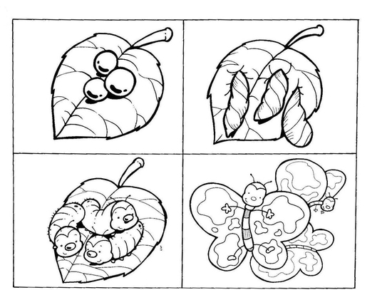  раскраски с гусеницами на тему окружающий мир для мальчиков и девочек.  раскраски с гусеницами для детей               