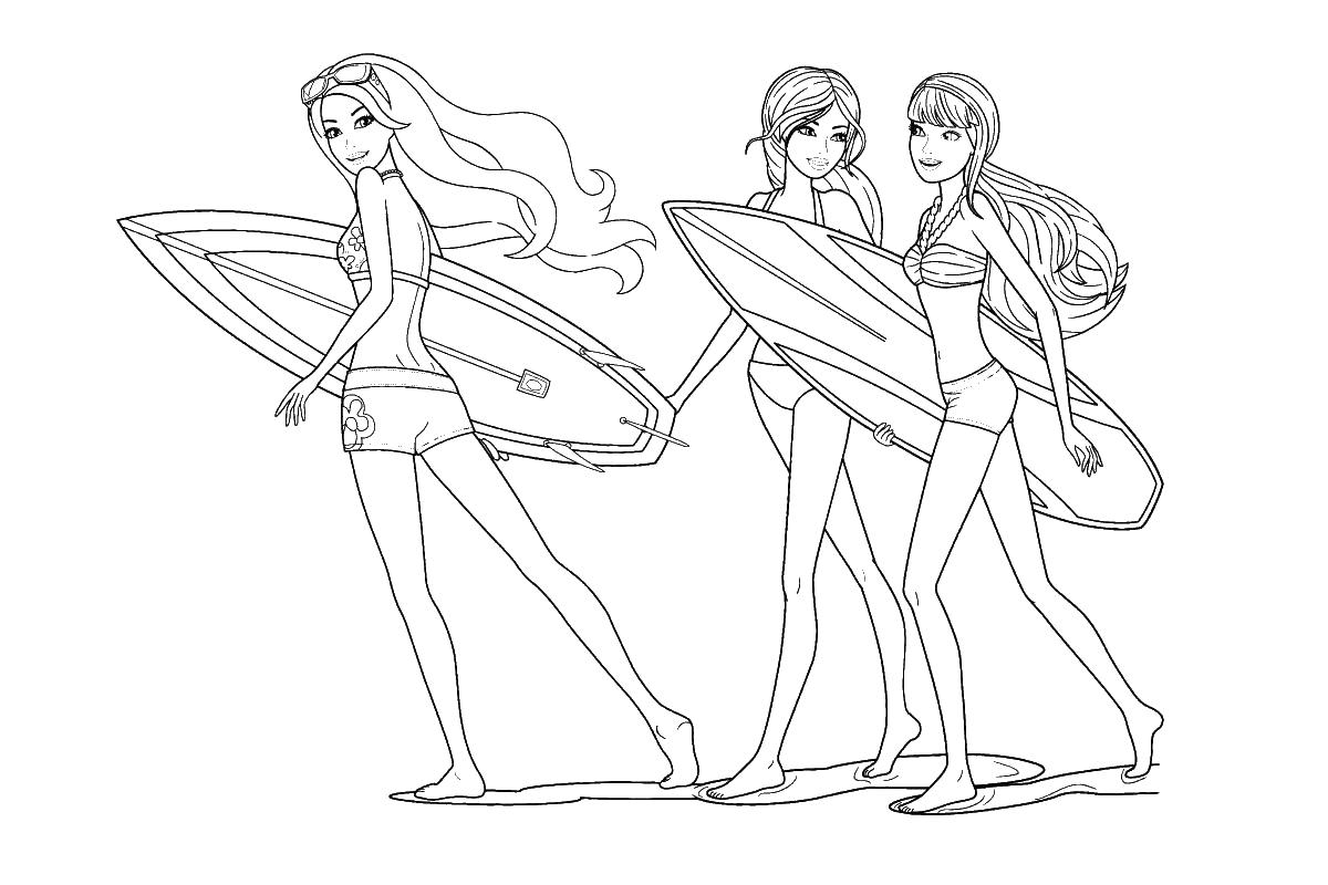  раскраски на тему серфинг                раскраски на тему серфинг для детей и взрослых. Интересные раскраски для мальчиков и девочек. Море, доска для серфинга, волны, пляж          