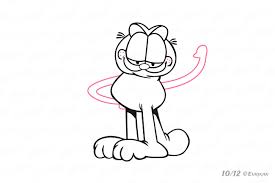  раскраски с гарфилдом для детей                раскраски на тему кот гарфилд для мальчиков и девочек. Интересные раскраски с котом гарфилдом для детей и взрослых                         