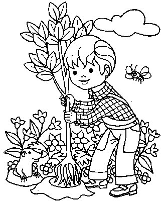  раскраски для детей на тему садовник     раскраски для детей и взрослых на тему садовник. Раскраски на тему садовник, сад, цветы, трава. Инетерсные раскраси с садовником              