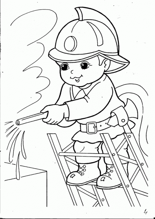 Раскраски для детей на тему человека, профессий. Раскраски на тему пожарный. Развивающие раскраски. Раскраски для детей с изображениями человека. Раскраски на тему пожарный. 