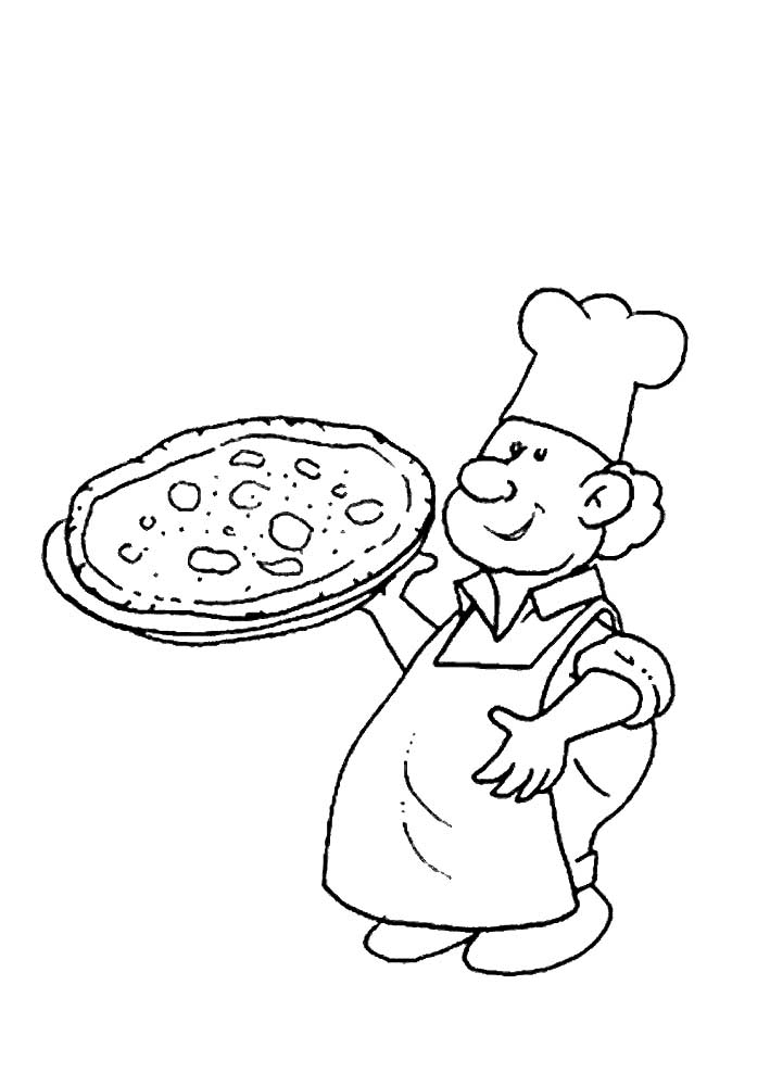 Раскраски для всей семьи с изображением пиццы . Раскраски для тех,кто любит пиццу . Раскраски на тему еда с изображением пиццы . Раскраски пицца !                