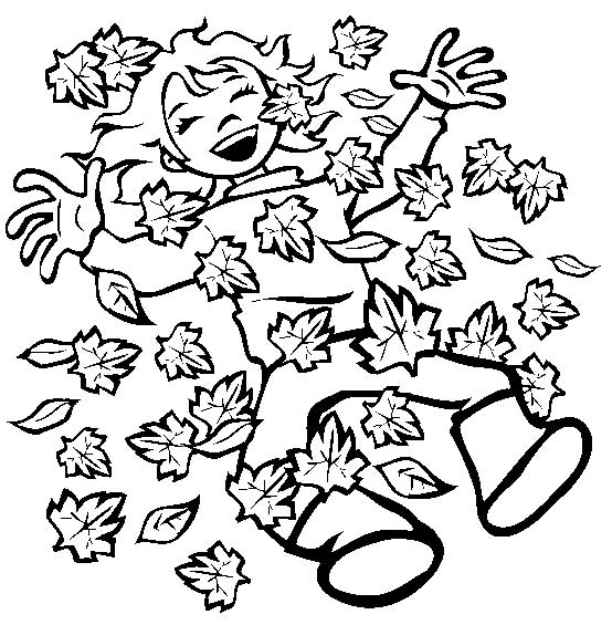 Листопад. Раскраски для детей на тему листопад. Раскраски листопад. Раскраски на тему окружающий мир, осень, раскраски с листьями. Скачать раскраски листопад.   