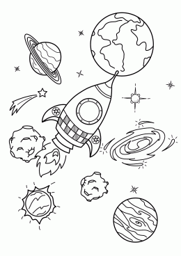 Скачать бесплатные раскраски космос. Раскраски для детей с планетами.  Раскраски детские окружающий мир. Раскраски для детей с планетами. Скачать бесплатные раскраски космос.  Раскраски для детей скачать. Бесплатные детские раскраски.
