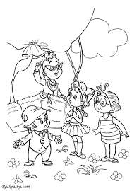  раскраски с Незнайкой для детей           раскраски на тему Приключения Незнайки для мальчиков и девочек. Интересные раскраски с персонажами мультфильма приключения незнайки           