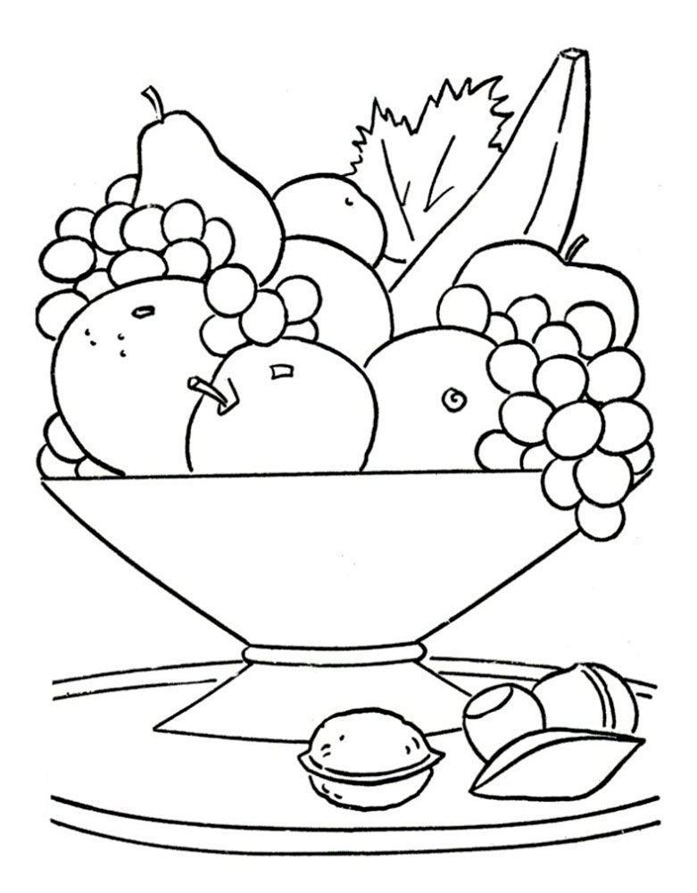 Фрукты, ягоды, овощи. Раскраски для детей с едой. Раскраски на тему фрукты, овощи, ягоды. Фрукты. Ягоды. Овощи. Раскраски с овощами, фруктами, ягодами.         