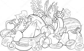  раскраски с фруктами, овощами и ягодами   раскраски на тему фрукты, овощи и ягоды для детей. Корзины с фруктами. Овощи, фрукты и ягоды. Яблоко, груша, банан, вишня, почидор, капуста 