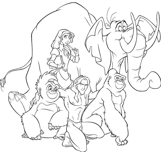  Тарзан и его животные 