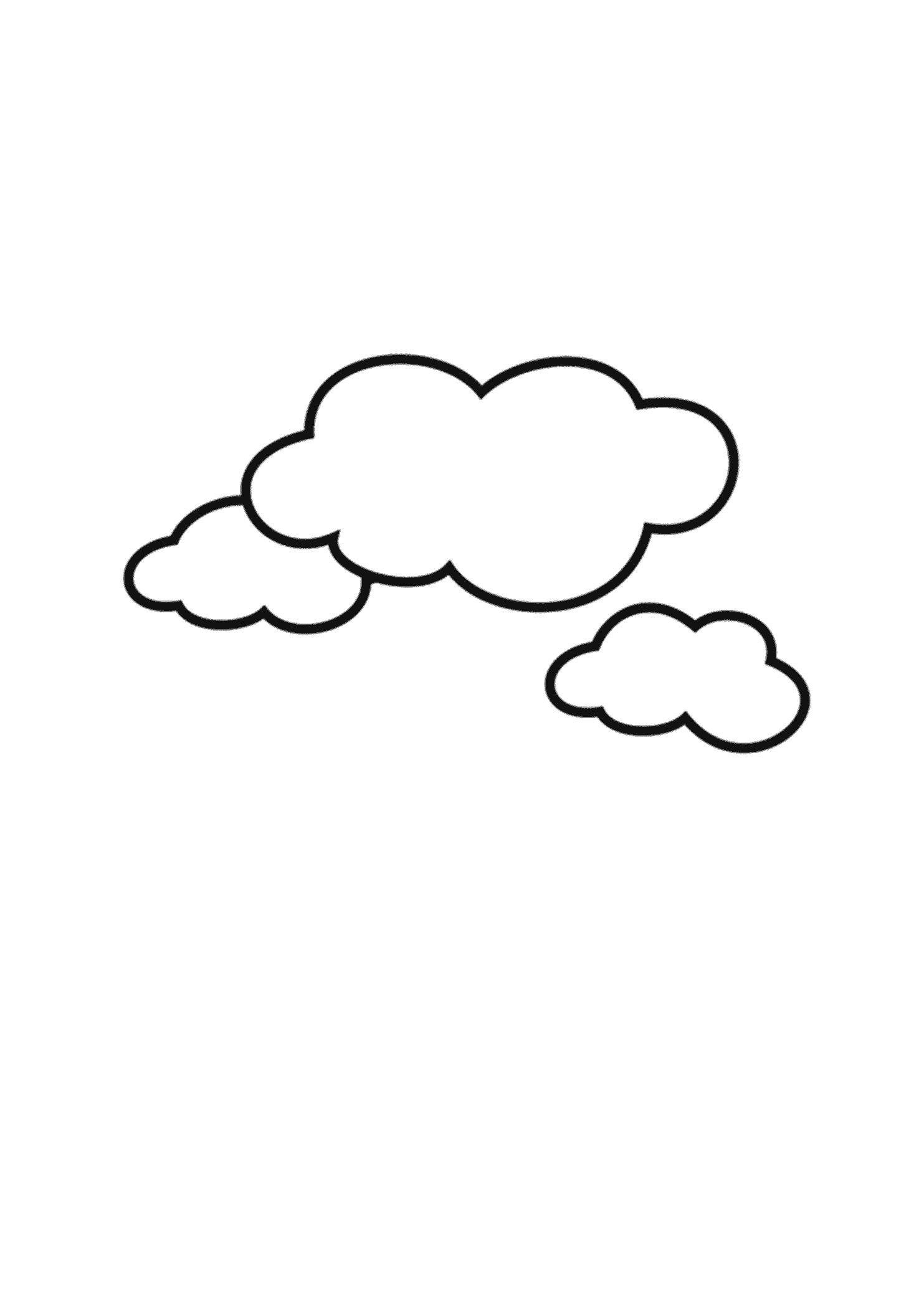 Раскраски облака для школьников, раскраски для начальной школы облака, природные явления  Раскраски облака