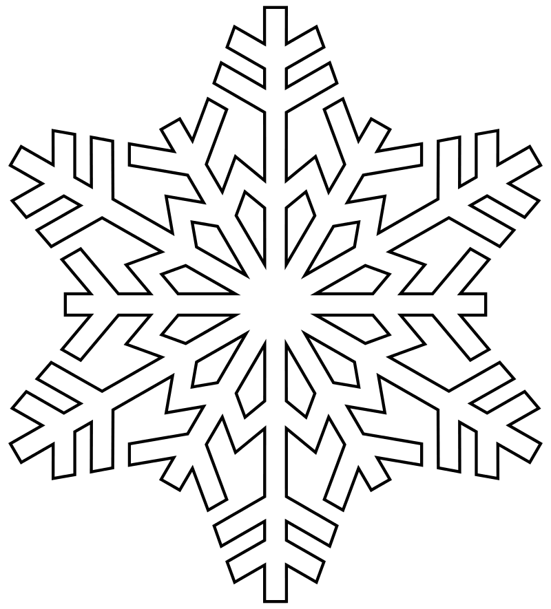 Раскраски Снежинка Раскраски со снежинками для детей. Раскраска снежинка – символ зимы и нового года, форма и рисунок каждой снежинки уникальны.