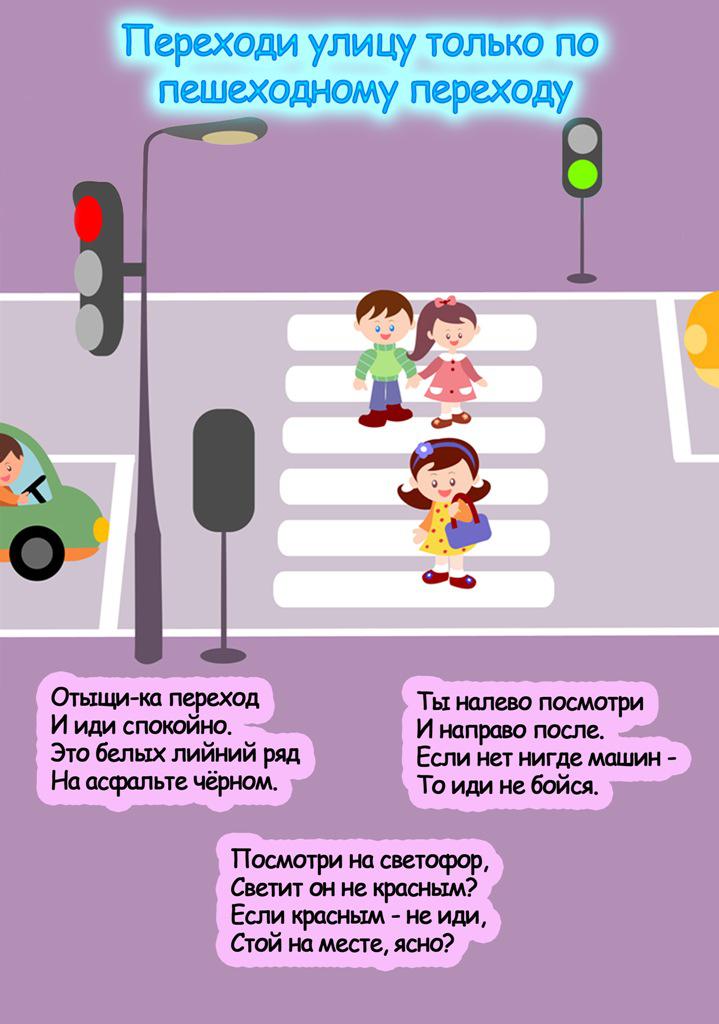 Правила дорожного движения в картинках Правила дорожного движения в картинках и стихах, учим правила дорожного движения с детьми 