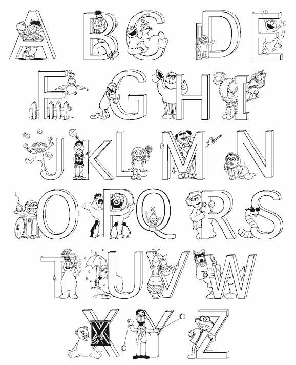 Алфавит английского языка Алфавит английского языка в раскрасках и картинках для дошкольников