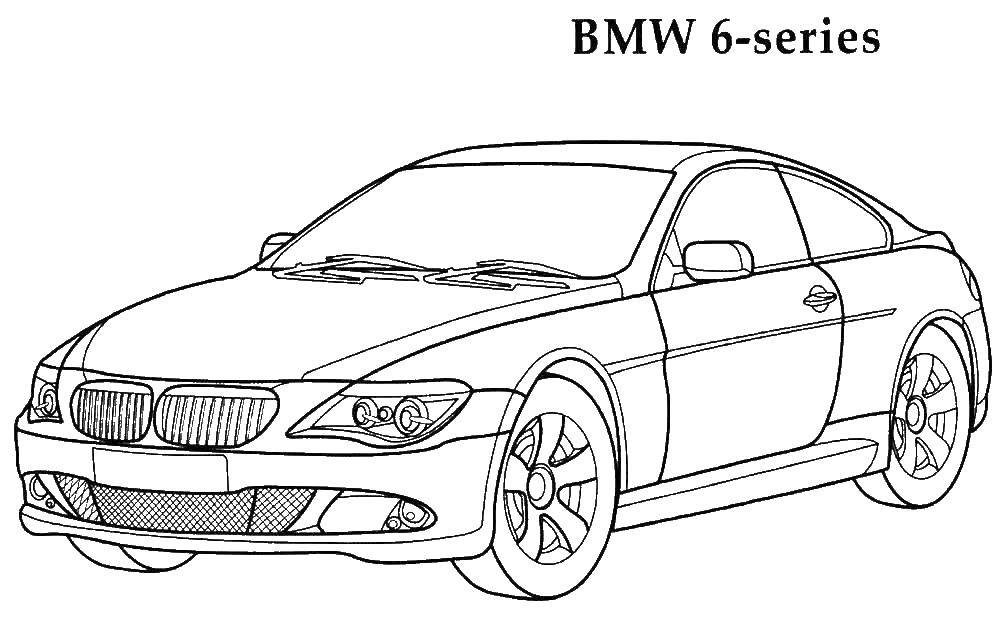 Раскраски Машины BMW Раскраски Машины BMW. Раскраски для мальчиков с машинами марки BMW
