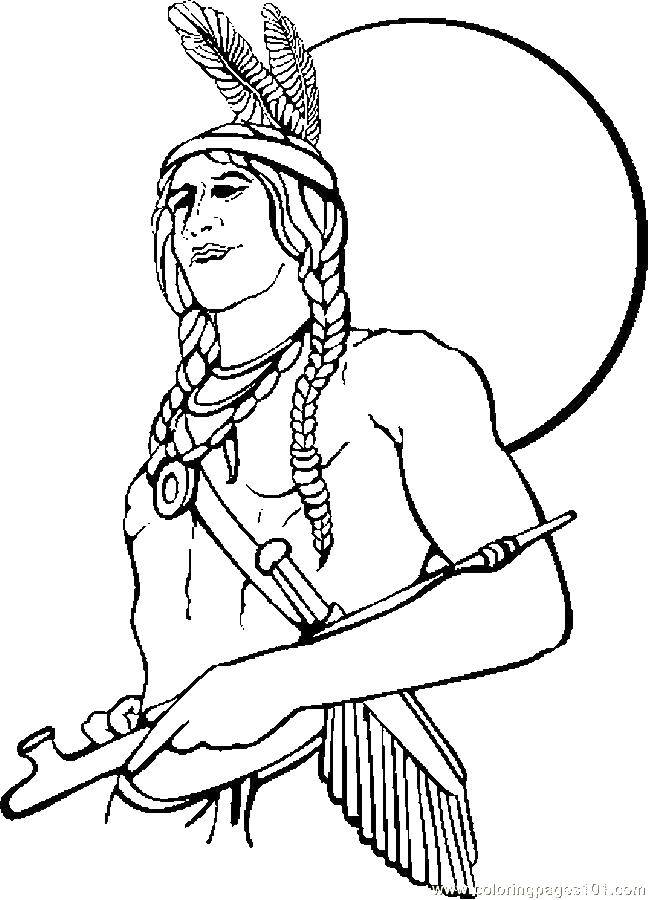 Раскраски индейцы Раскраски индейцы, раскраски для мальчиков индеец на лошади, индеец с луком и стрелами