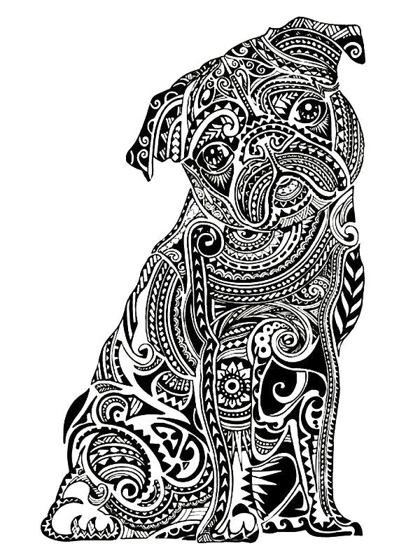 Раскраски собаки Раскраски собаки, раскраски с милыми щенками и красивыми собаками от стресса